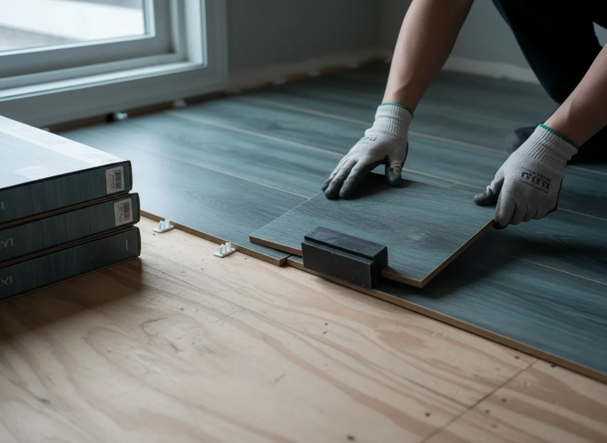 Luxury Vinyl Plank Installation company in Clarissa, MN